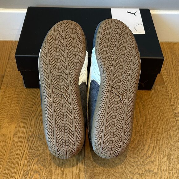 PUMA Women’s Speedcat Faded Sneakers (Cast Iron/Alpine Snow) - Picture 12 of 16